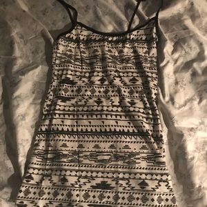 Tribal print tank top